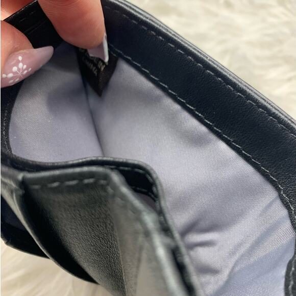 COACH Black Signature Canvas Card Holder - Picture 4 of 9